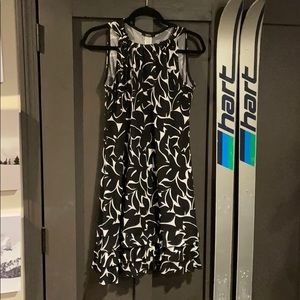 MSK halter flat sequin shift dress